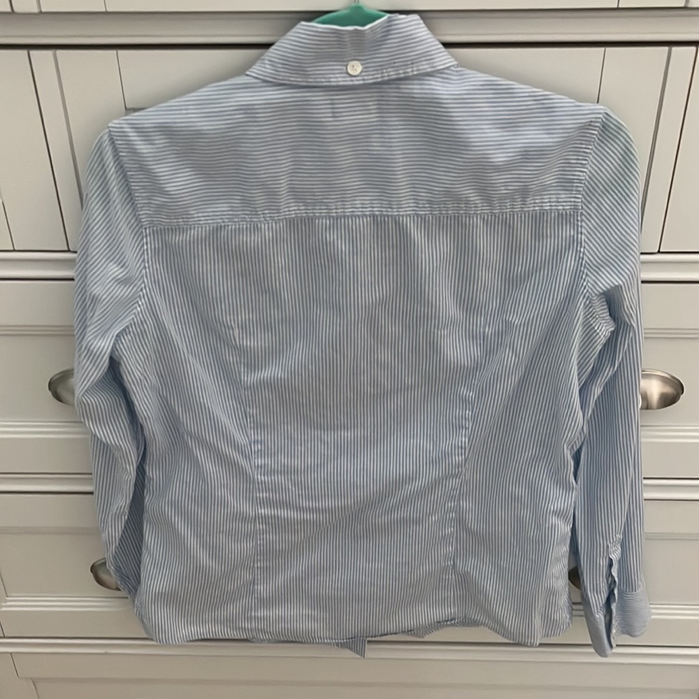 Banana republic linen strip shirt - Picture 3 of 3